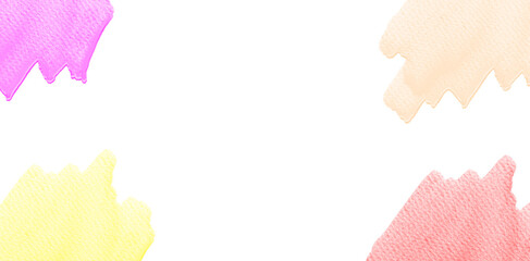 Dynamic splashes of vibrant pink, yellow, beige, and red create a modern, abstract design with bold energy for eye-catching brand visuals