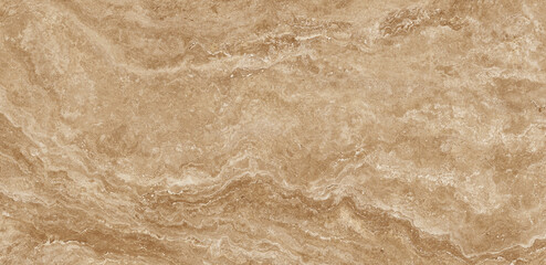 Modern Brown limestone texture background in white light polished empty wall paper. luxury Brown concrete stone table top desk view concept grunge seamless, Rustic marble slab.