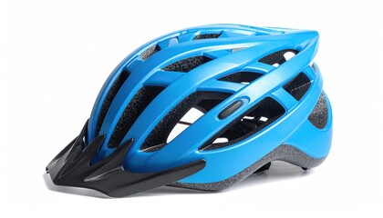 Fototapeta premium Bicycle helmet isolated on white