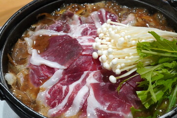 猪肉・ぼたん鍋