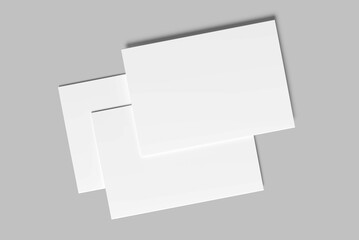 A5 Landcape Mockup Your Design Blank