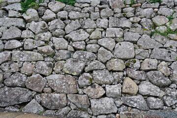 石垣　野面積み
