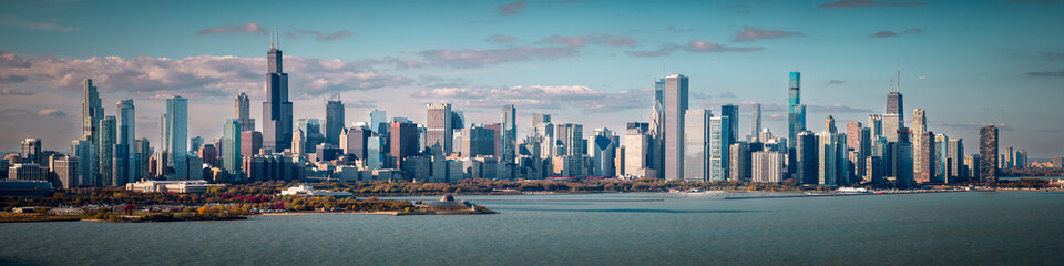 Fototapeta premium Chicago Skyline