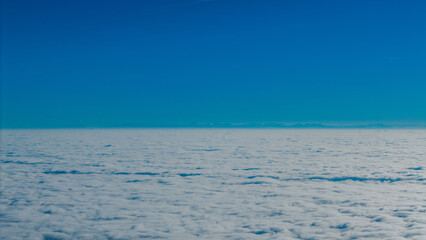 Blick Auf Die Wolkendecke Aus