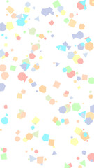 Obraz premium Chunky terrazzo pattern with colorful flecks