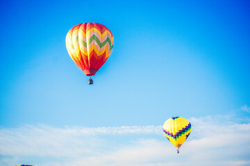 hot air balloons