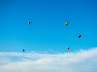 hot air balloons