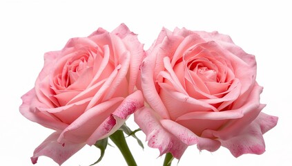 Two Pink Blossoms in Close Proximity, Showing Delicate Petal Arrangement and Soft Textures.