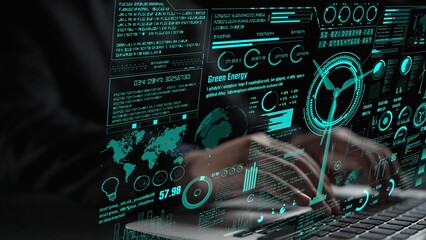 Sustainable business practices, green innovation, eco-friendly solutions, climate action, and...