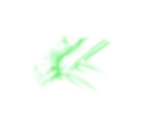 Soft green abstract light brush stroke texture on white background, glowing artistic paint effect for digital design, fantasy illustration, or modern creative background decoration.