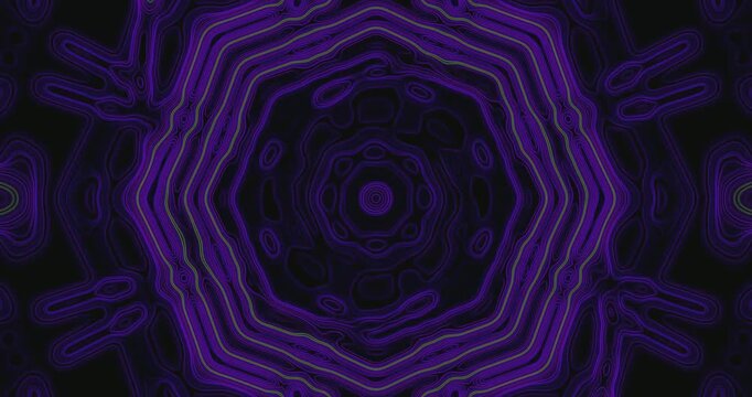 Tunnel video loop creates a mesmerizing and continuous visual effect with vibrant colors and patterns that captivate the viewers attention seamlessly