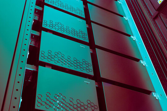 High-Tech Server Storage Solutions Inside