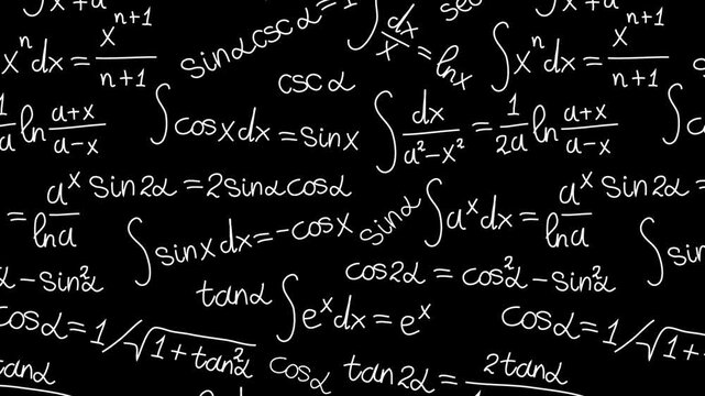 Math formulas - background loop