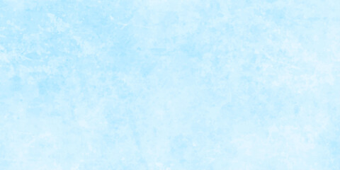 Obraz premium Blue grunge with sky watercolor background, Illustration, texture. blue concrete wall background. light blue watercolor paper texture. shiny and clear painted light blue clouds watercolor background.