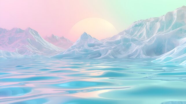 Soft Pastel Dream World Photo