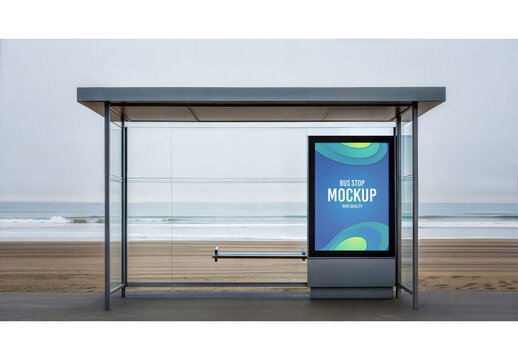 Bus Stop Mockup 92