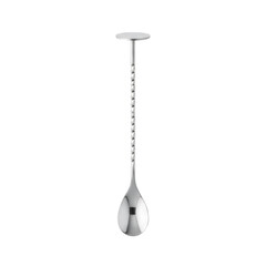 Elegant Cocktail Stirrer with Twisted Stem for Bartending and Home Bar Accessories Display