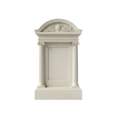 Fototapeta premium Elegant Stone Monumental Structure with Classical Architectural Elements for a Timeless Appeal