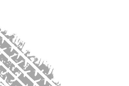 Abstract tire track shadow overlay on transparent background realistic mockup design natural light effect for product display social media banners posters