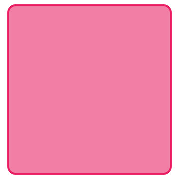 pink square frame for text.color Warlord Purple