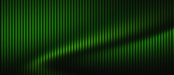 Green Black Stripe Gradient – Abstract Vertical Lines with Diagonal Light Flow