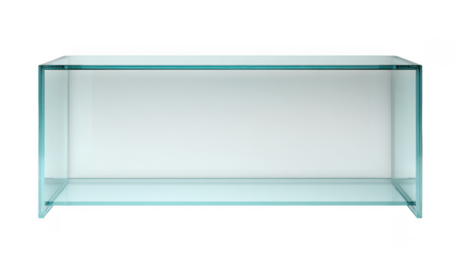 Elegant glass console table for modern interiors minimalist design contemporary home decor stylish living space