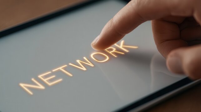 Exploring Digital Connections Through Touchscreen Interaction on a Tablet Device - Powered by Adobe