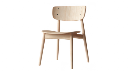 Scandinavian dining chair set showcase modern furniture design minimalist home indoor realistic display stylish element