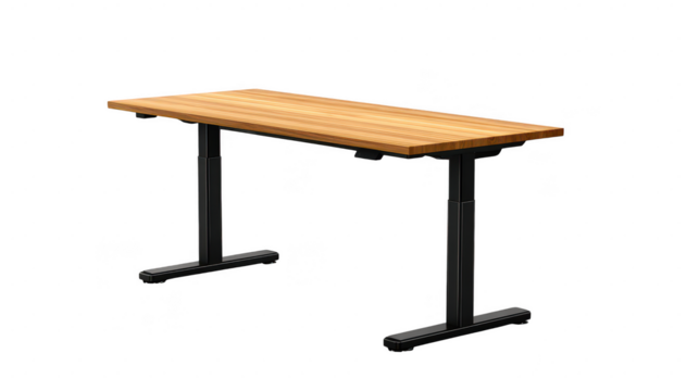 Sleek office desk workspace furniture modern office realistic photo professional environment minimalist view