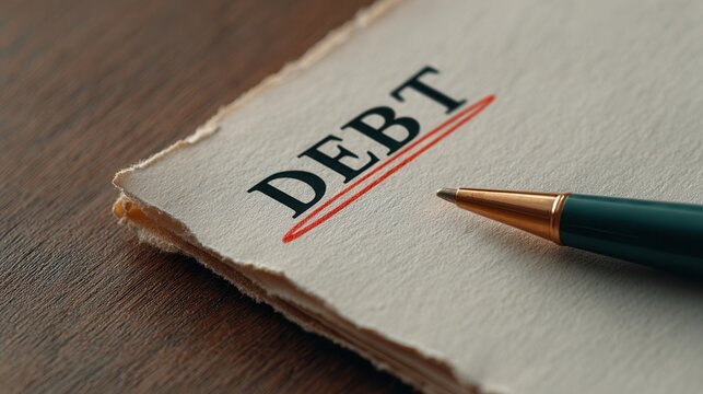 Understanding Debt Management Through Written Notes and Financial Planning Tools