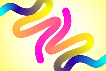 Vivid twisted-ribbon-baground