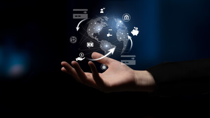 Global digital payment network connecting users, banks, and financial services worldwide through...