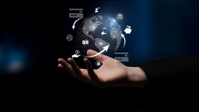 Global digital payment network connecting users, banks, and financial services worldwide through mobile, secure, and efficient transactions in real time Latch - Powered by Adobe