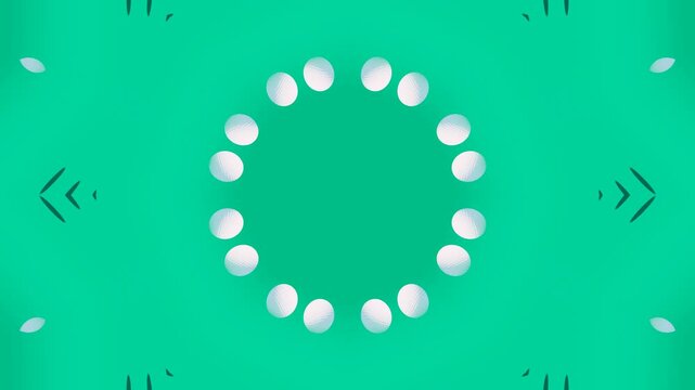 Dynamic 3D mosaic kaleidoscope animation featuring vibrant geometric patterns and ornamental abstract backgrounds for branding, marketing, and motion design professionals