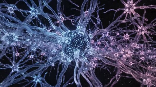 Bifrost Neural Network Zoom - Liquid Neuron Cyberspace Connection