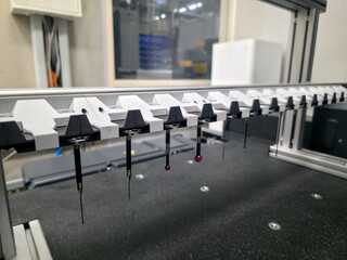 Probes in a Coordinate Measuring Machine showcase accuracy and engineering excellence
