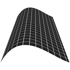 Modern office building with reflection