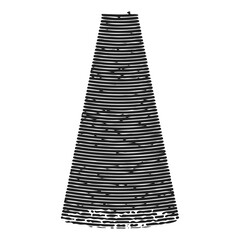 Pyramid geometric shape