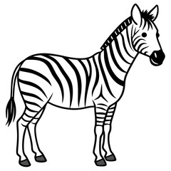 Clean Zebra Vector 