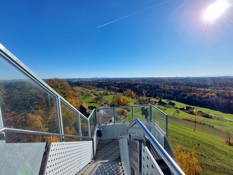 Aussichtswarte Kleeberg, Sulz bei Gleisdorf, Steiermark