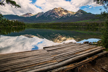 Pyramid Lake, Jasper National Park, Canada