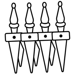 Clothespin Vector Illustration