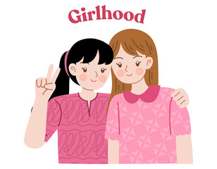 Sister's Love Girlhood 