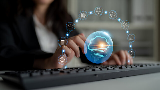 Global cloud computing network services and data storage solutions. Empowering businesses with a secure network and efficient cloud computing. Motif