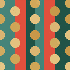 Festive merry christmas greeting with traditional colors and typography