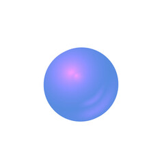 Abstract glossy gradient sphere with smooth purple and pink tones and soft glowing highlights. Modern 3D-style round shape on transparent background for UI design, branding, overlays and creativity.