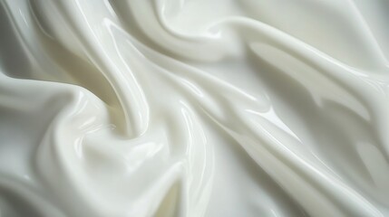 Dessert with an intricate swirl pattern