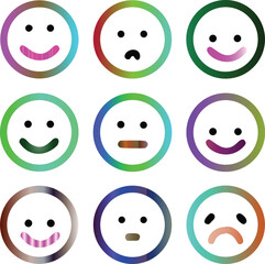 Vibrant and versatile full color cmyk vector graphic with bold typography and geometric elements