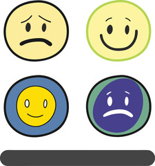 Versatile geometric abstract design with bold color palette and typographic elements