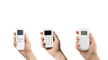 Remote Control in Hand png